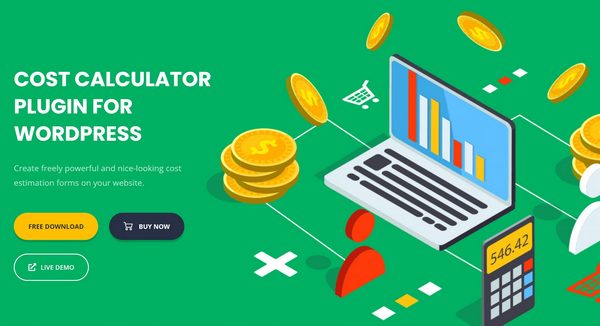 СКАЧАТЬ Cost Calculator Builder PRO - Wordpress плагин Конструктор Калькулятора стоимости