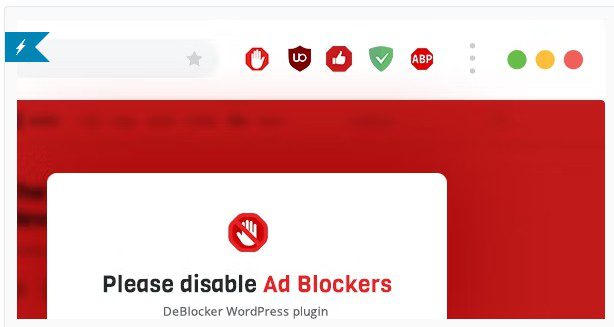 DeBlocker — Антиблокировщик рекламы для WordPress