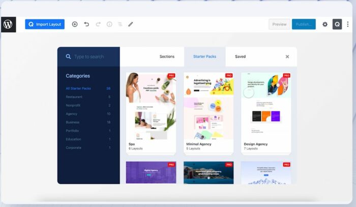 Qubely Pro - расширенные блоки WordPress Gutenberg Qubely Pro - расширенные блоки WordPress Gutenberg
