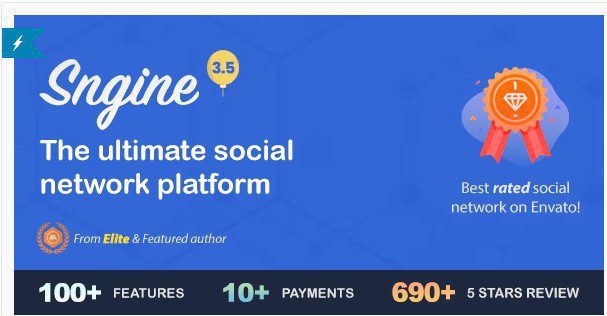 Sngine - Лучшая платформа PHP для социальных сетей