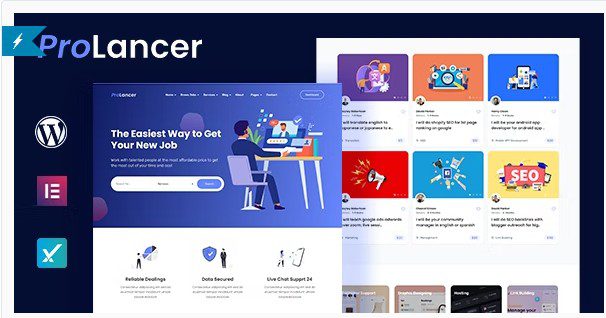 Prolancer - Freelance Marketplace WordPress theme - WordPress Тема рынка фрилансеров на русском