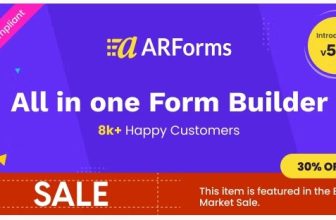 ARForms - Плагин Конструктора форм для Wordpress + 9 аддонов