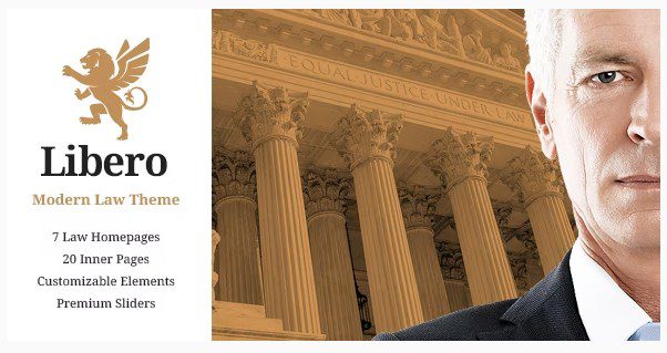 Libero - Wordpress Тема юриста и юридической фирмы СКАЧАТЬ - Libero - Wordpress Тема юриста и юридической фирмы