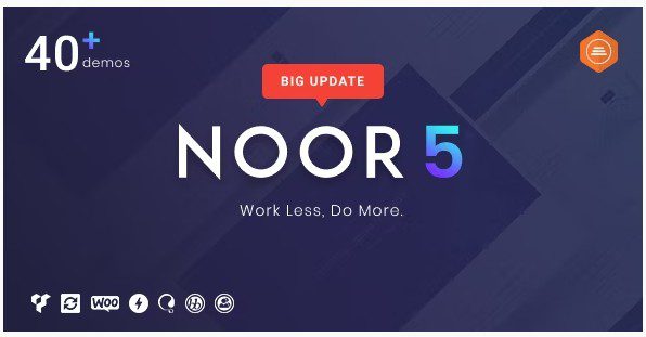 Noor v5.9.3 - AMP минимальная многоцелевая тема WordPress Noor — это универсальная, отзывчивая, высокопроизводительная и SEO-оптимизированная тема WordPress