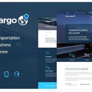 Transcargo - WordPress Тема для транспортных, логистических и судоходных компаний