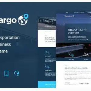 Transcargo - WordPress Тема для транспортных, логистических и судоходных компаний