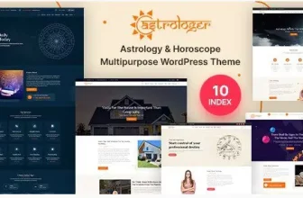 СКАЧАТЬ Astrologer - Wordpress тема Астрологии и Гороскопов