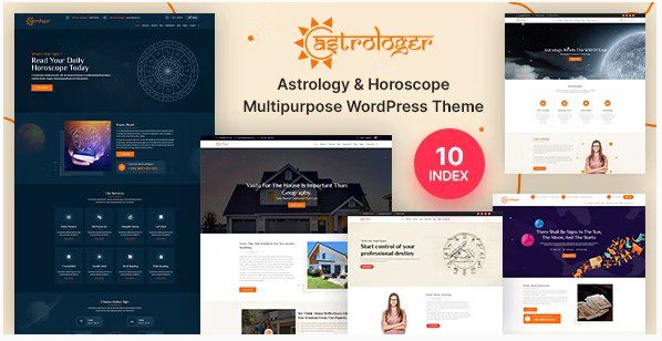 СКАЧАТЬ Astrologer - Wordpress тема Астрологии и Гороскопов