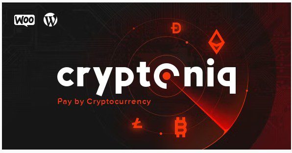 Cryptoniq — Плагин оплаты криптовалютой для WordPress - woocommerce криптовалюта - с переводом на русский