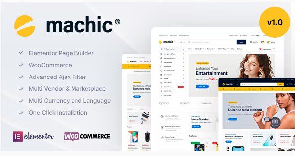Machic - магазин электроники WooCommerce