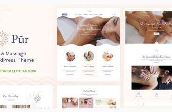 Pur - Wordpress Тема салона красоты