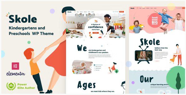 СКАЧАТЬ - Skole - WordPress тема для детского сада, школы.