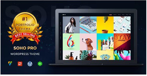 СКАЧАТЬ Soho Pro - Wordpress Тема портфолио и фотографий