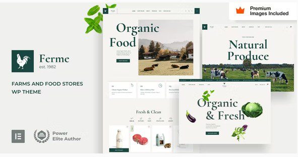 СКАЧАТЬ - Ferme - WooCommerce тема органических продуктов