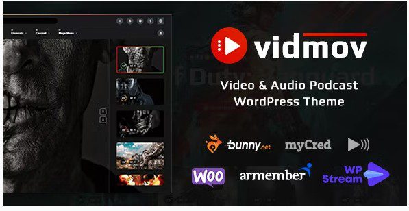 VidMov - WordPress Тема для видео