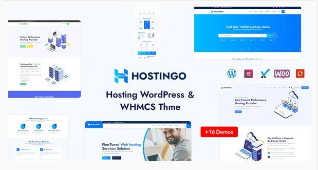 Hostingo — WordPress тема Хостинга и WHMCS