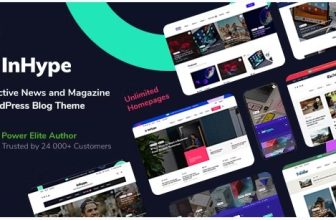 InHype — тема WordPress для блогов и журналов