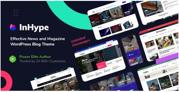 InHype — тема WordPress для блогов и журналов