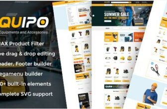 Equipo - woocommerce тема запчасти и инструменты