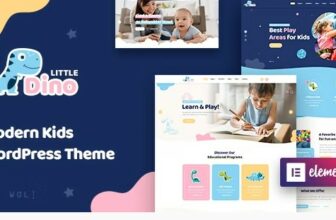 Littledino v1.2.5 - Современная WordPress тема для детей Littledino - Современная WordPress тема для детей