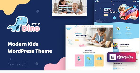 Littledino - Современная WordPress тема для детей