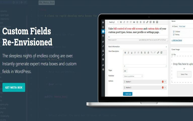 Meta Box Pro - WordPress плагин пользовательских полей