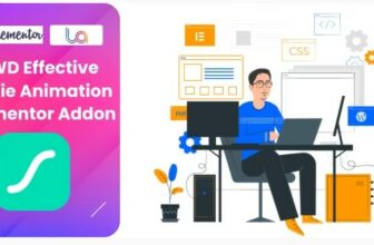 Effective Lottie Animation Аддон для Elementor - анимация для Elementor с переводом на русский