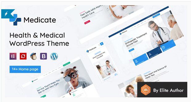СКАЧАТЬ Medicate  – WordPress Тема о здоровье и медицине