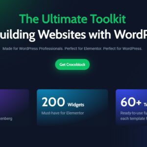 Crocoblock - JetPlugins Package - пакет расширений для Elementor - с переводом на русский.