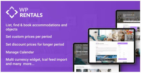 WP Rentals — это уникальная тема бронирования WordPress , которая экономит ваше время и деньги при создании платформы для аренды