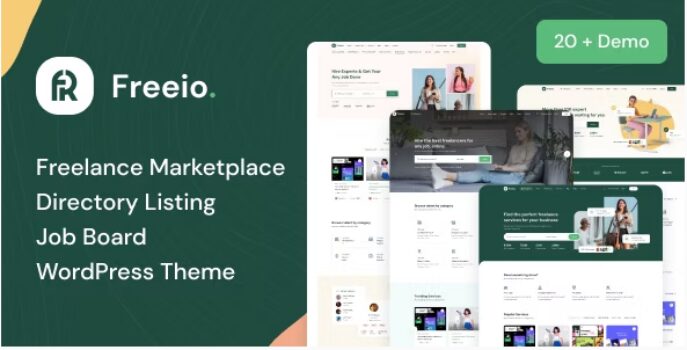 Freeio - WordPress тема для рынка фрилансеров на русском.