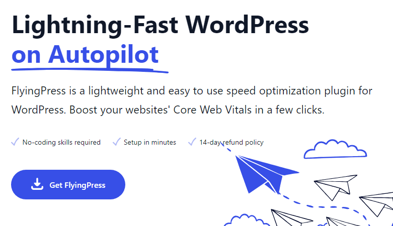 FlyingPress - Молниеносный WordPress на автопилоте