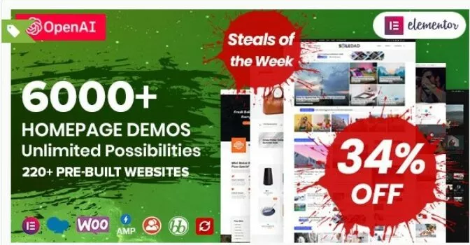 СКАЧАТЬ - Soledad - Multi-Concept Blog/Magazine NULLED