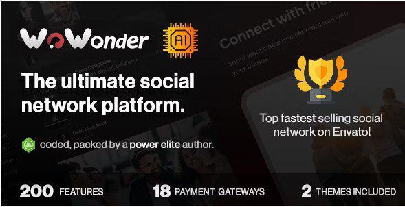 WoWonder — лучшая платформа социальных сетей на PHP
