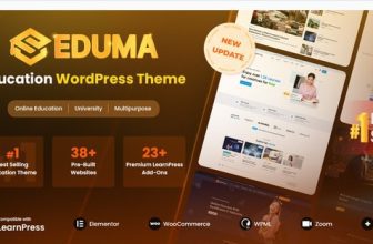 СКАЧАТЬ - Eduma - WordPress тема для Образования - на русском.
