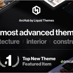 ArcHub — WordPress тема для архитектуры и дизайна интерьера
