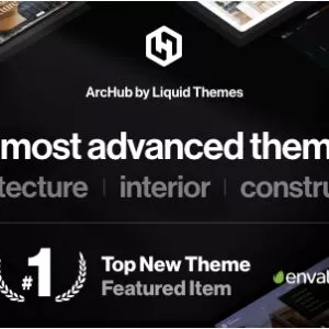 ArcHub — WordPress тема для архитектуры и дизайна интерьера