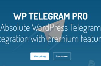 WP Telegram Pro - это Премиум-версия WP Telegram для полной интеграции WordPress  - Telegram с мощными функциями