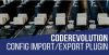 Плагин CodeRevolution Configuration Import/Export Helper для WordPress — это передовой плагин для импорта/экспорта конфигураций , который управляет настройками всех текущих и будущих плагинов CodeRevolution.