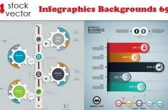 Vectors — Infographics Backgrounds 65