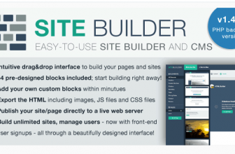SiteBuilder — Конструктор Сайтов и Лендингов