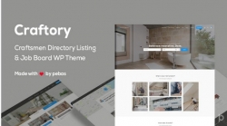 Craftory — Каталог объявлений о работе, биржа фриланс WordPress тема