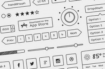 Рука обои вектор UI комплект 47287